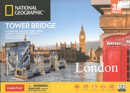 Puzzle 3D 120 el. Londyn Tower Bridge
