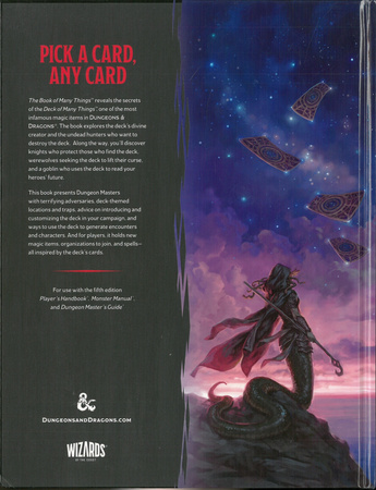 Dungeons&Dragons 5e. The Deck of Many Things + talia poprawiona
