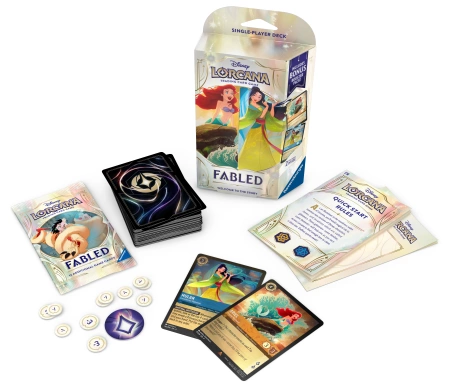 Disney Lorcana Fabled Amber & Sapphire - Princess Power