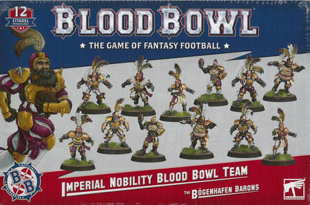 Blood Bowl Imperial Nobility Team / The Bogenhafen Barons