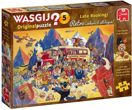 Puzzle Wasgij 1000 Retro Orignal 5 Late Booking!