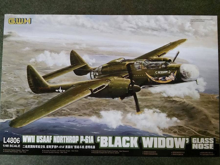 Lion Roar/GWH L4806 P-61A "Black Widow" Glass Nose