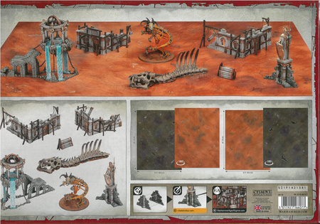 Warhammer: Age of Sigmar Realmscape Thondian Strongpoint / Krondspine, Incarnate of Ghur