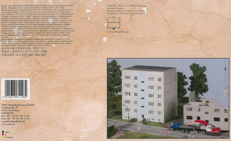 Piko 61146 Blok mieszkalny z prefabrykatów