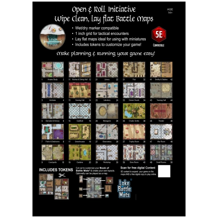 Big Book of Battle Mats Bastions & Strongholds - mapy taktyczne