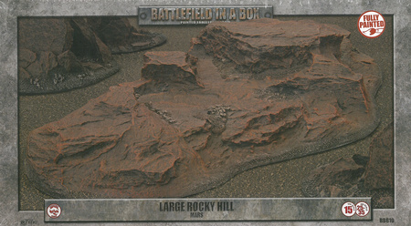 Battlefield in a Box BB610 Large Rocky Hill Mars