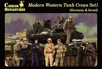 Caesar H102 Modern Western Tank crews set 1