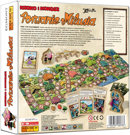 Kajko i Kokosz Porwanie Milusia Gra Planszowa