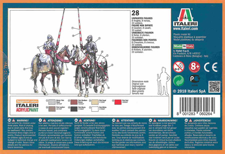 Italeri 6026 French Warriors - wojna stuletnia