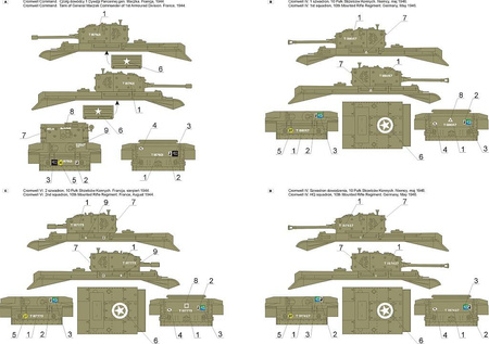 Toro 35D16 1/35 Cromwell i Centaur w Psz Cz.1