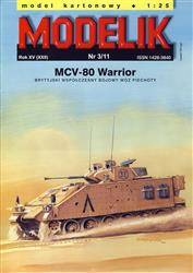 Model kartonowy Modelik - MCV-80 Warrior