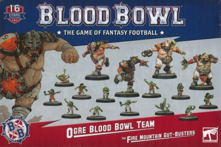 Blood Bowl Ogre Team /  Fire Mountain Gut Busters