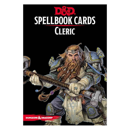 D&D 5.0 Spellbook Cards Cleric - karty czarów