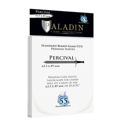 Koszulki ochronne Paladin Percival 63,5x89 mm Premium Standard CCG