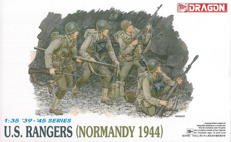 Dragon 6021 U.S. Rangers (Normandy 1944)  zestaw plastikowy do sklejenia i pomalowania