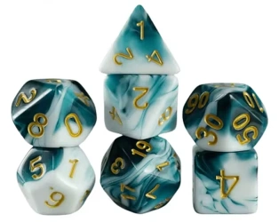 Kości zestaw RPG wzór 627