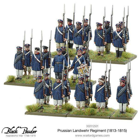 Black Powder Prussian Landwehr Regiment 1813-1815