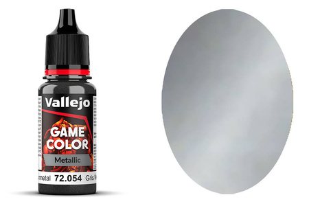 Farba Vallejo Game Color 123 72054 Metallic Dark Gunmetal