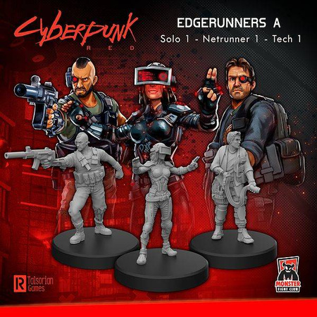 Cyberpunk Red Edgerunners A - figurki