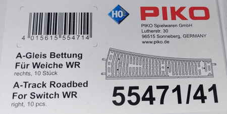 Piko 55471/41 Nasyp podkład pod WR 1 sztuka