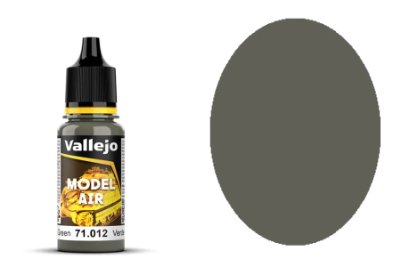 Farba Vallejo Model Air 71012 Dark Green