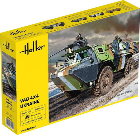 Heller 81130 VAB 4x4 Ukraine model plastikowy do sklejenia i pomalowania
