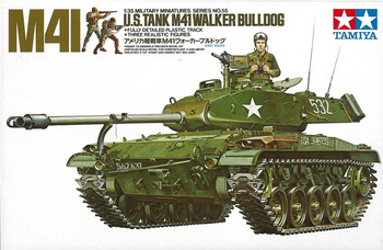 Tamiya 35055 U.S. Tank M41 Walker Bulldog model plastikowy do sklejenia i pomalowania