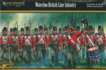 Black Powder Waterloo British Line Infantry