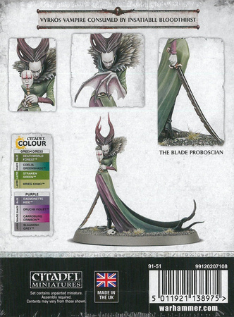Soulblight Gravelords Lady Annika, The Thirsting Blade