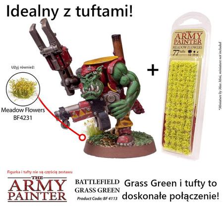 Army Painter Battlefields Grass Green Flock