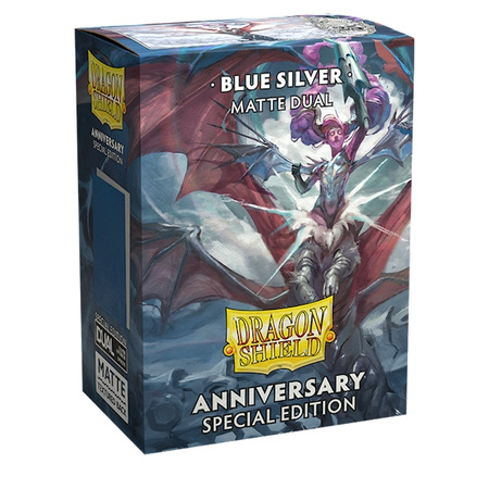 Koszulki Dragon Shield Dual Matte Blue Silver