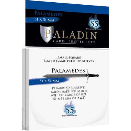 Koszulki ochronne Paladin Palamedes 51x51 mm Premium Small Square