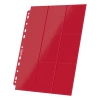 Strony do Segregatora Ultimate Guard 18-Pocket Side-Loading Red (10 sztuk)