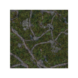 Kraken Wargames Gaming Mat 48"x48" / 112x112 cm - Ancient Green  - mata