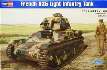 Hobby Boss 83806 French R35 Light Infantery Tank