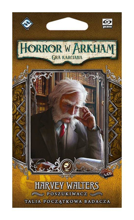 Gra karciana Horror w Arkham LCG Talia Badacza Harvey Walters