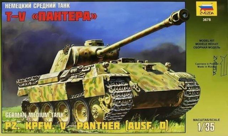 Zvezda 3678 PZ. KPFW. V Panther - AUSF. D