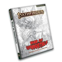 Pathfinder RPG War of Immortals Sketch Cover Edition ENG