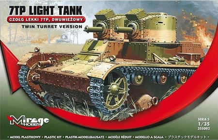 Mirage Hobby 355002 7TP Czołg Lekki Dwuwieżowy