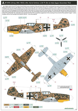 Eduard 82165 Bf 109G-2