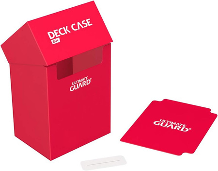 Pudełko na karty Ultimate Guard Deck Case 80+ Red / Czerwone