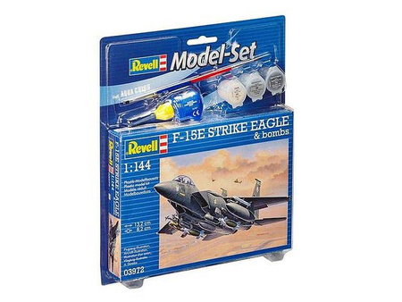 Revell 64972 Model Set F-15E Strike Eagle & bombs