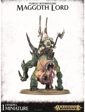 Maggotkin of Nurgle Maggoth Lord / Morbidex Twiceborn / Bloab Rotspawned / Orghotts Daemonspew