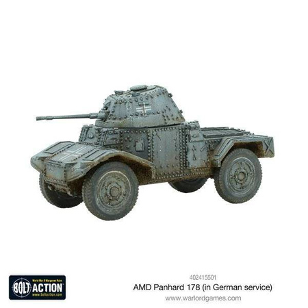 Bolt Action WWII French AMD Panhard 178 armoured car