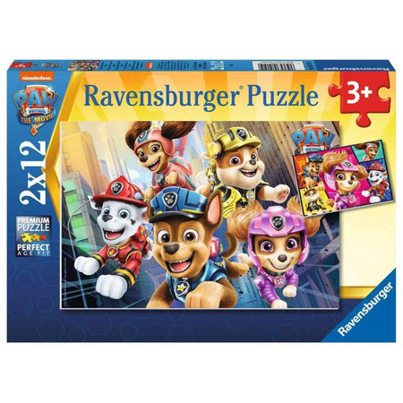 Puzzle 2x12 el. Psi Patrol Film (Ravensburger)