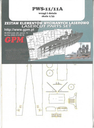 Wręgi i detale do modelu GPM 573 PWS-11/11a
