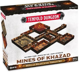 Tenfold Dungeon Mines of Khazad Kopalnie - przestrzenna sceneria RPG