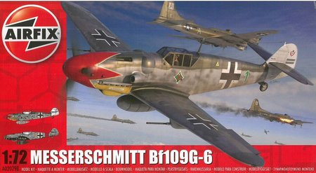 Airfix A02029B Messerschmitt Bf109G-6 model plastikowy do sklejenia i pomalowania