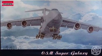 Roden 332 C-5M Super Galaxy model plastikowy do sklejenia i pomalowania