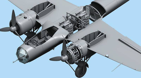ICM 48246 Do17Z-2 WWII Finnish Bomber